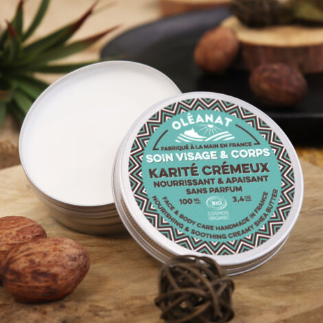 baume karite cremeux oleanat