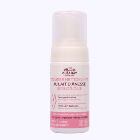 mousse nettoyante lait anesse