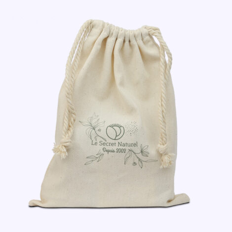 pochon coton bio le secret naturel